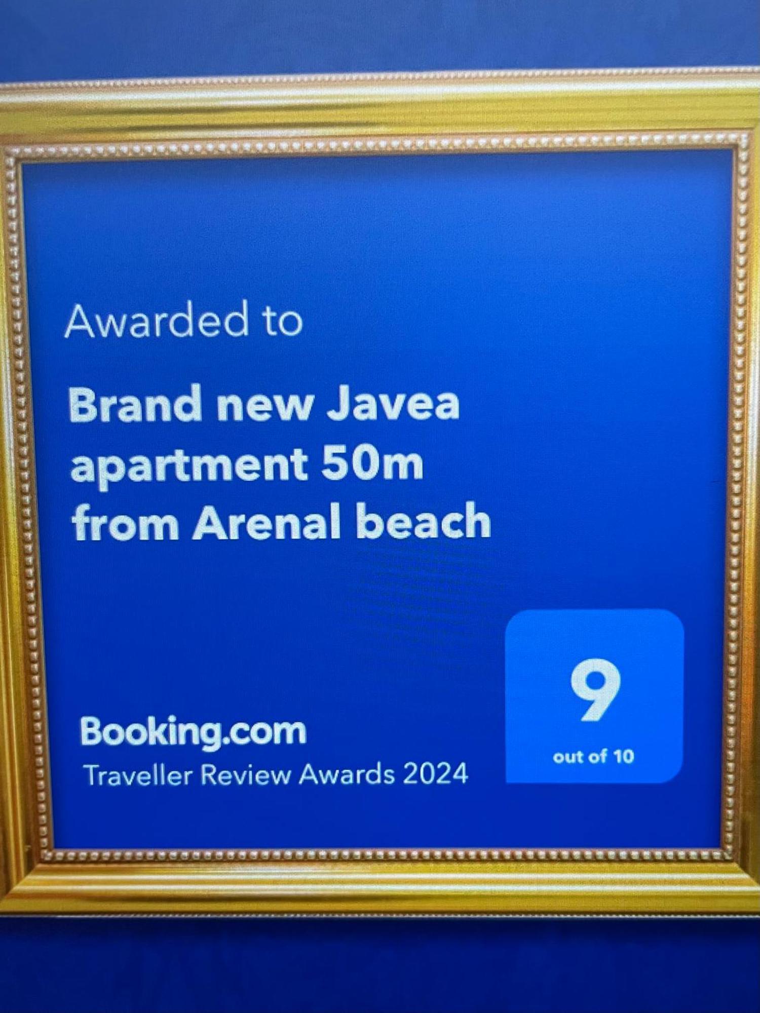 Brand New Javea Apartment 50M From Arenal Beach Ngoại thất bức ảnh